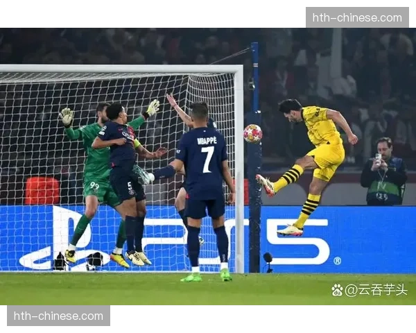 半场战报：姆巴佩点射破门，巴黎圣日耳曼客场1-0领先多特蒙德